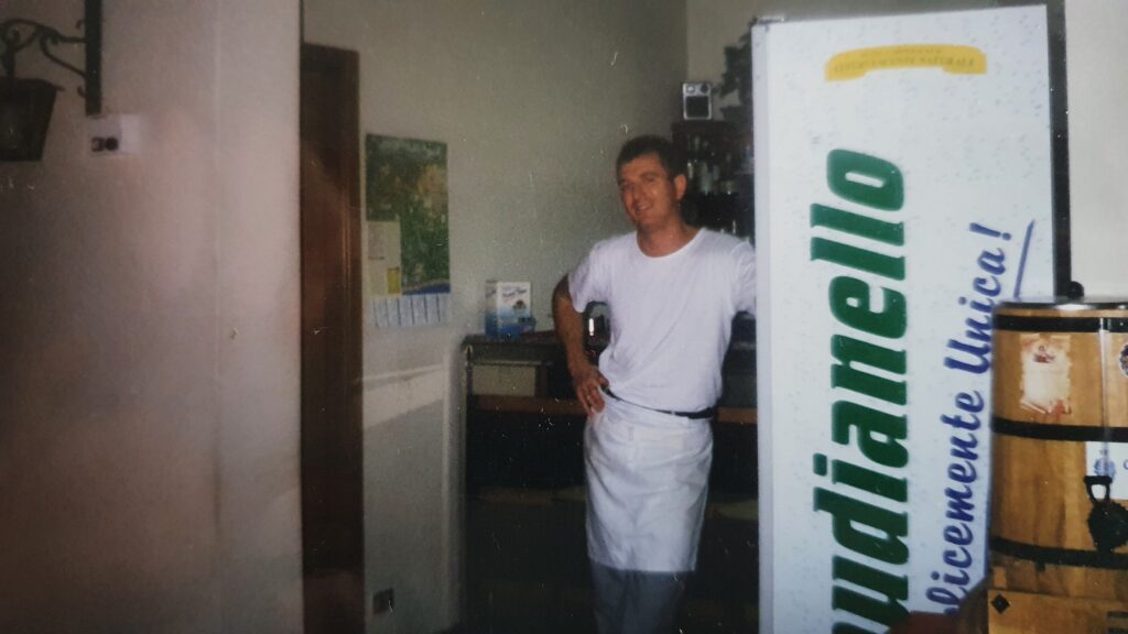 Chef Angelo al Ristorante La Cascina di Montenero di Bisaccia